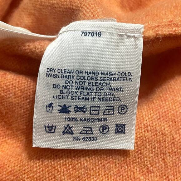 Lands' End Cashmere Polo Sweater Women's Size XL Classic Preppy Quiet Luxury - Picture 13 of 13